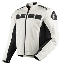 Icon Accelerant White Perforated Jacket